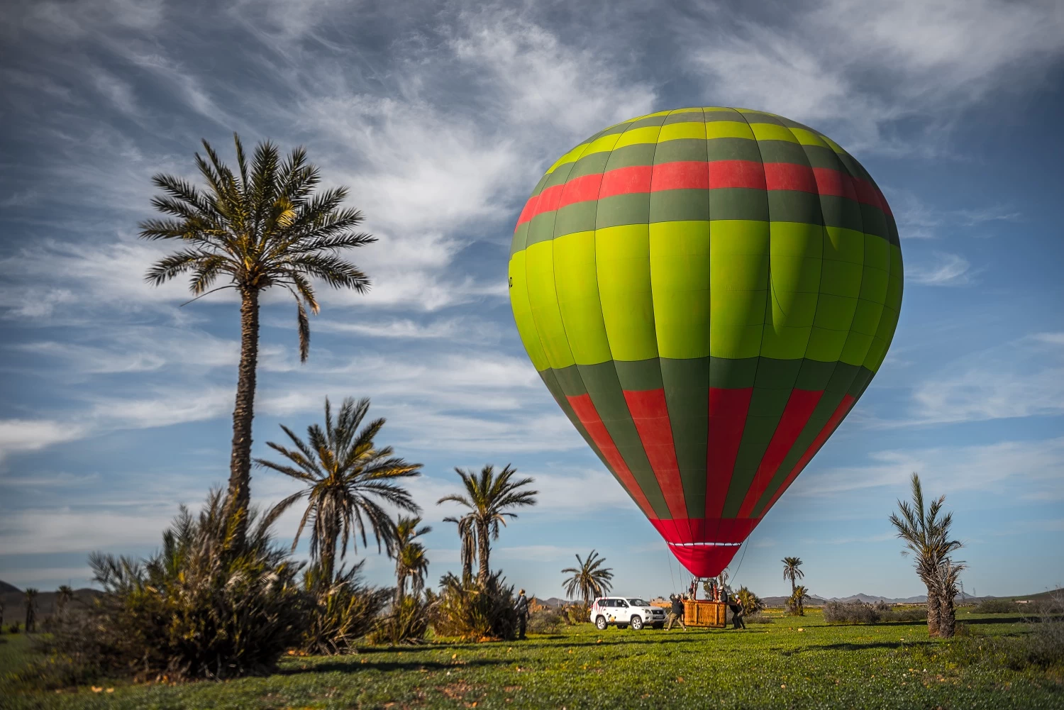 Hot air balloon Morocco