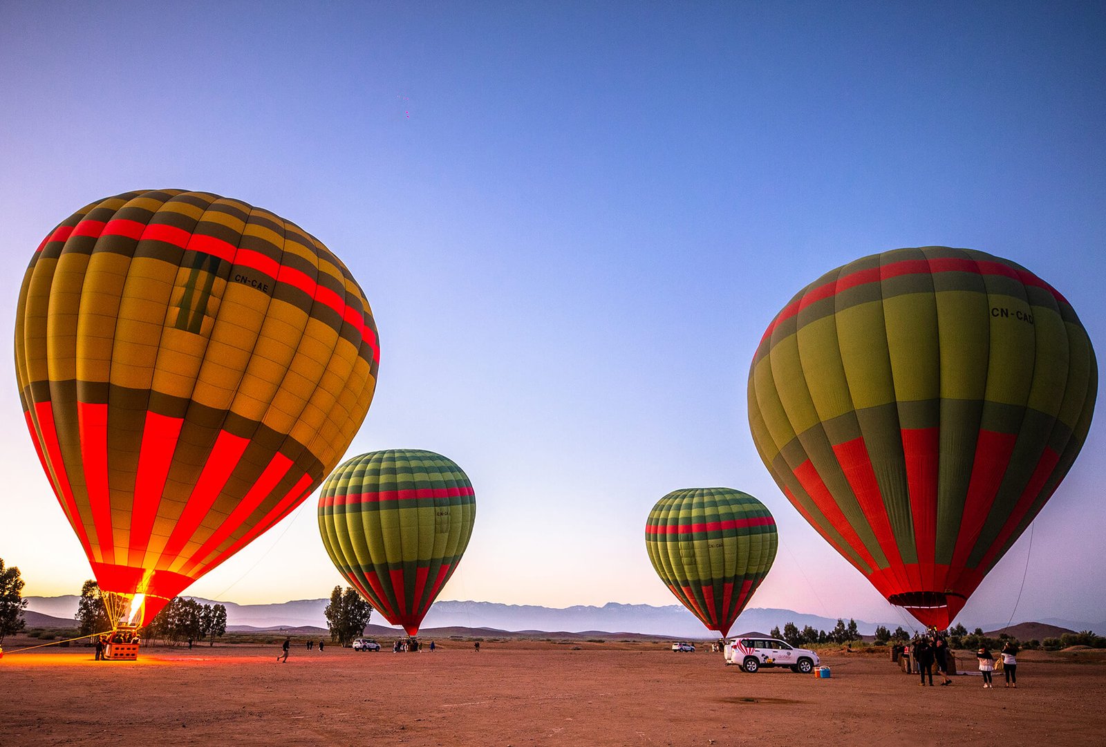 Atlas Mountains Sunrise Balloon Flight