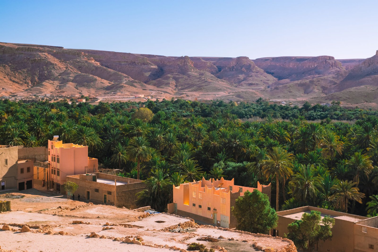 Atlas and desert landscapes