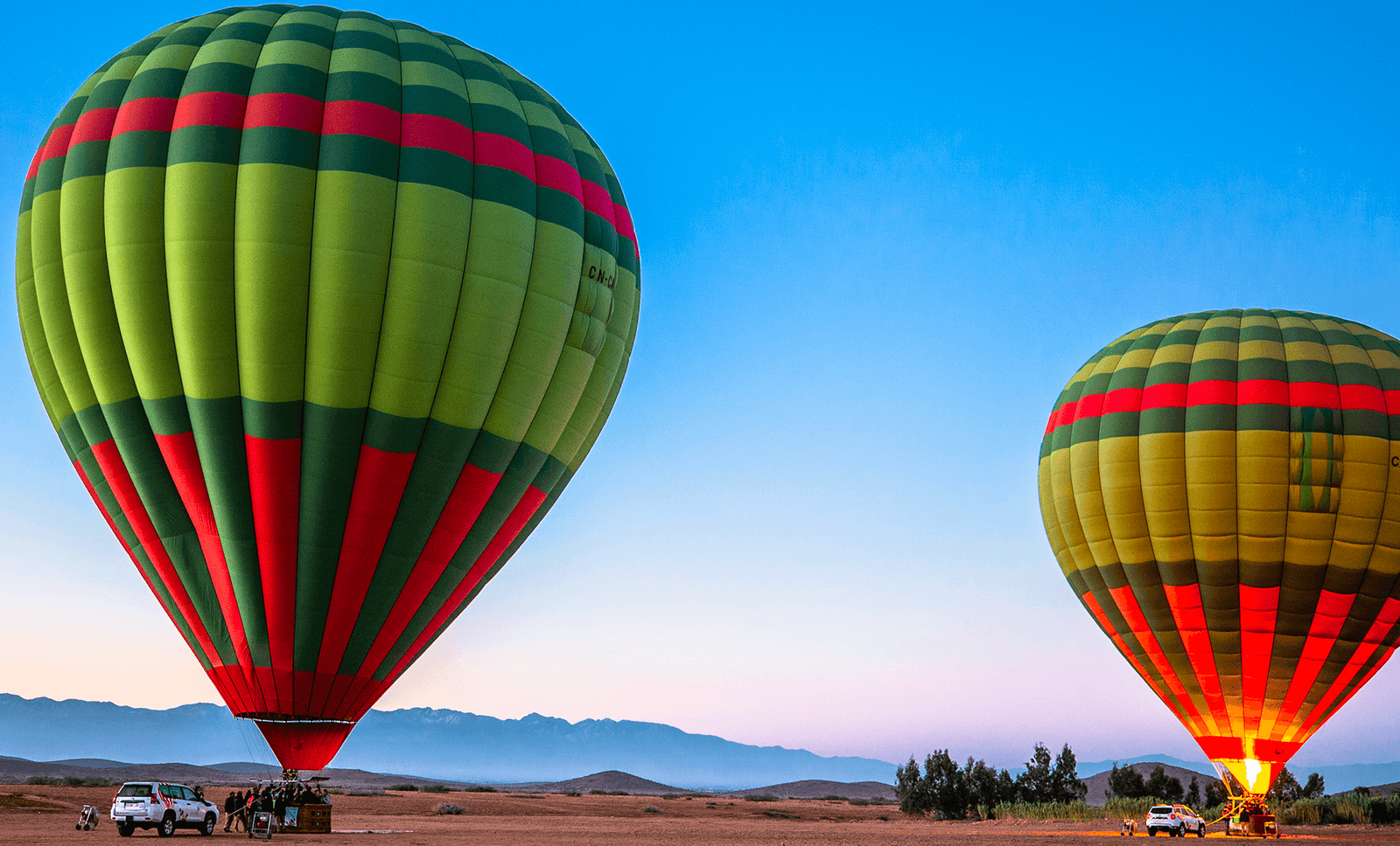 Balloon flight Marrakech